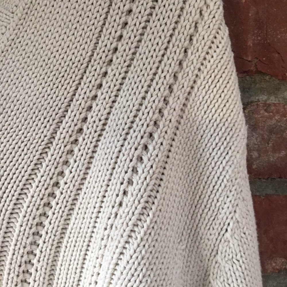 Eddie Bauer 100% Cotton Hooded Sweater L